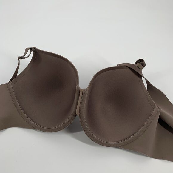 Soma Smoothing Perfect Coverage Push Up Bra Size 40D Womens Light Brown Beige - Picture 3 of 4